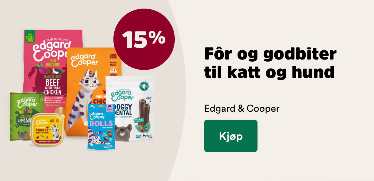 musti.no startside k4 15% p&aring; edgard&cooper f&ocirc;r og godbiter