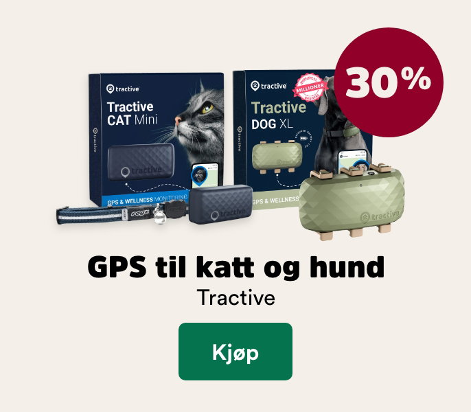 musti.no startside valp k4 30% p&aring; tractive gps 