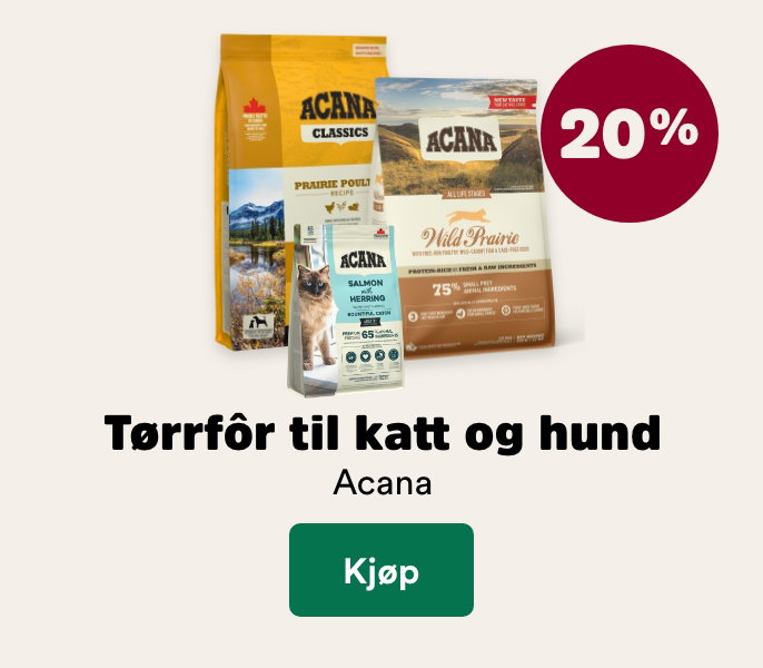 musti.no startside valp k4 20% p&aring; acana
