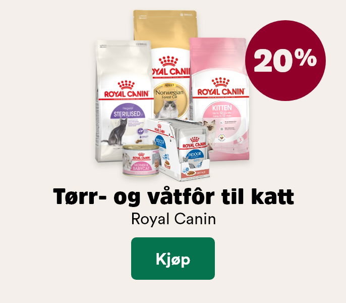 musti.no kampanjeside k3 royal canin kattemat 20%