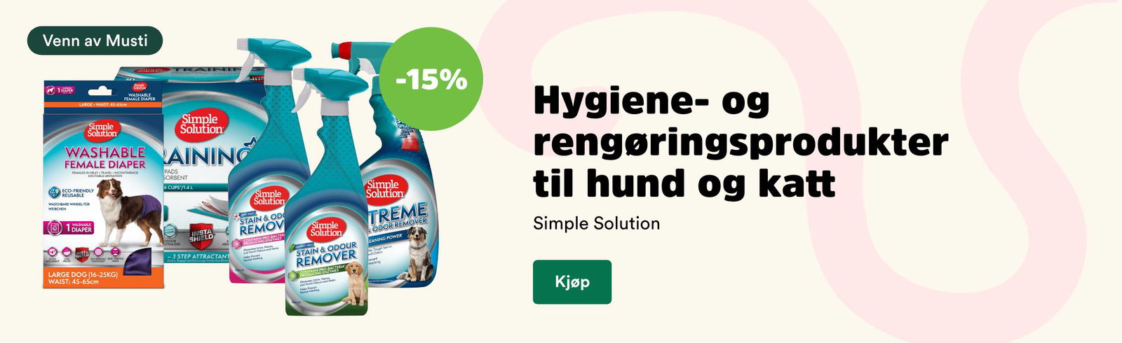 musti.no startside hund k11 simple solution