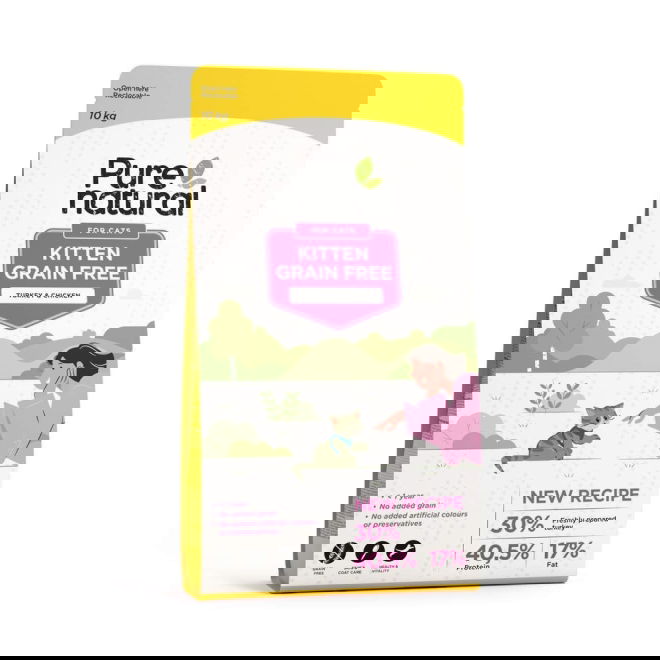 Purenatural Kitten Grain Free Turkey & Chicken (10 kg)