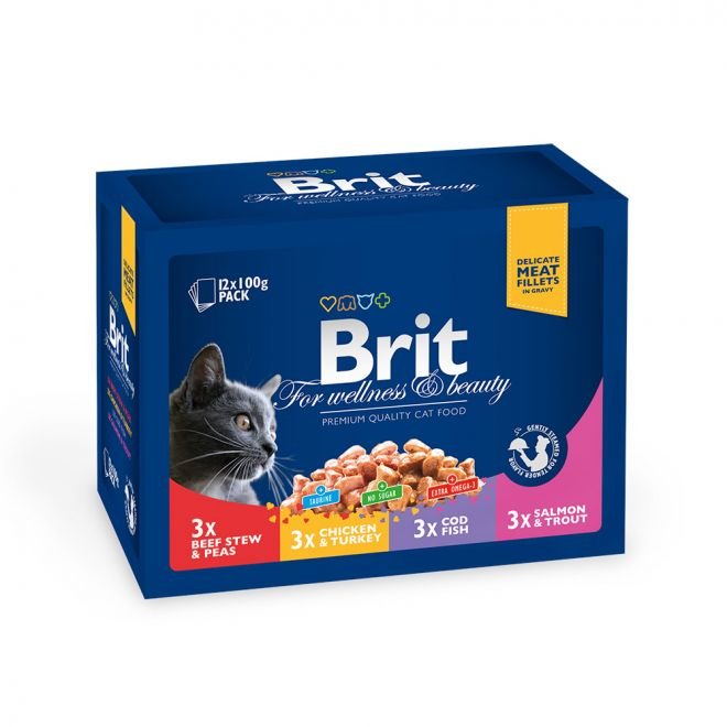 Brit Premium Multipack, 12 x 100g