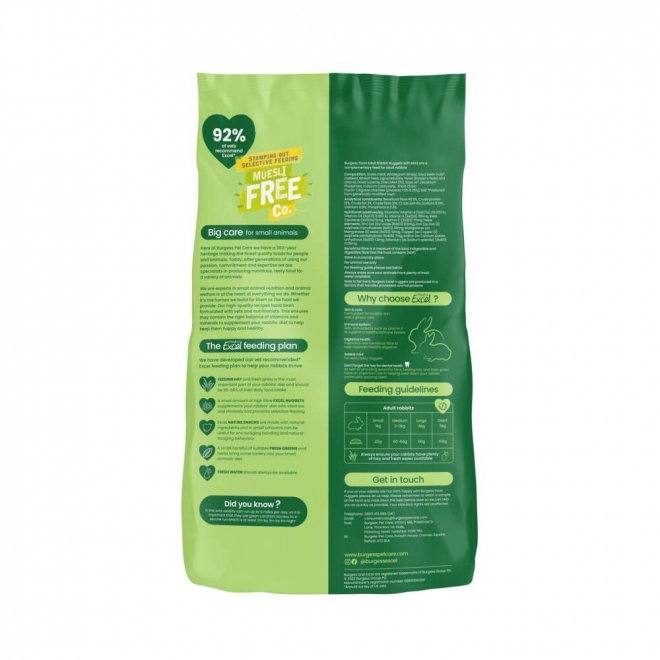 Burgess Excel Rabbit Adult Kaninmat