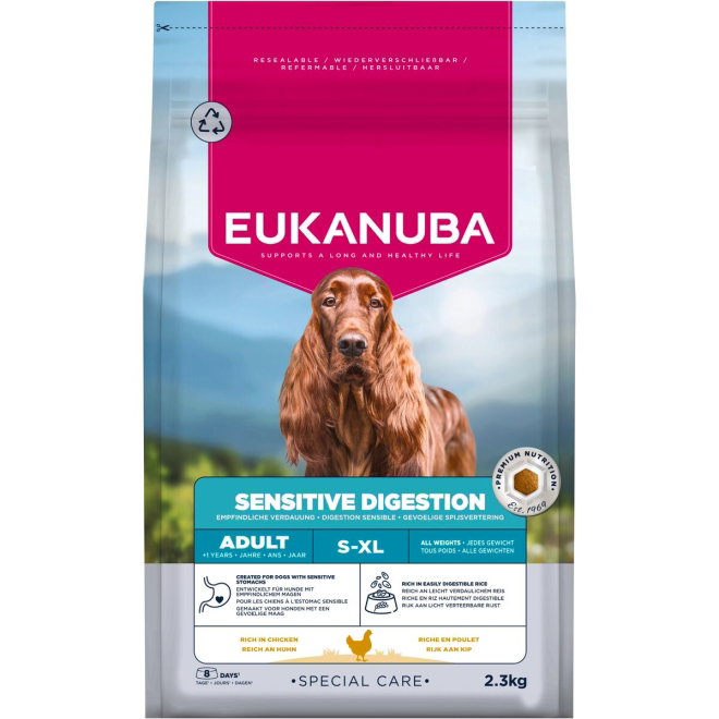 Eukanuba Dog Daily Care Adult Sensitive Digestion All Breeds (2,3 kg)