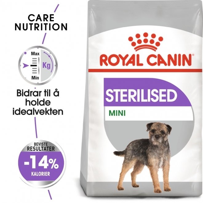 Royal Canin Sterilised Mini Adult tørrfôr til hund
