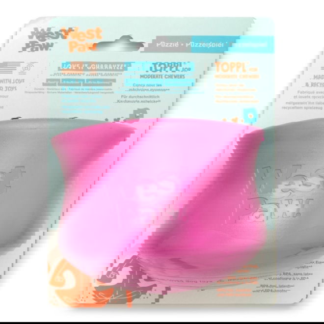 West Paw Toppl Limited Edition Rosa (12 cm)