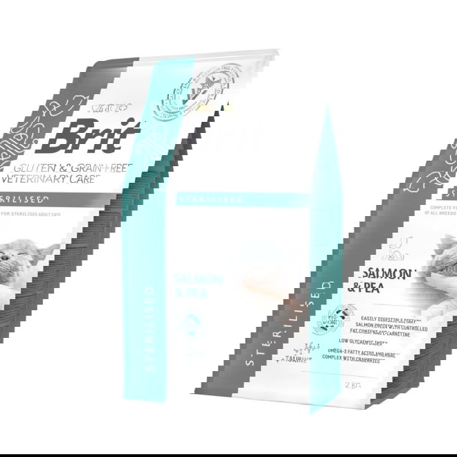 Brit Veterinary Diet Cat Grain Free Care Sterilised (5 kg)
