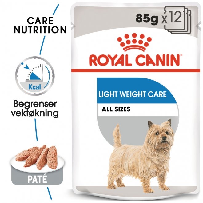 Royal Canin Light Weight Care Adult Loaf våtfôr til hund 12x85 g