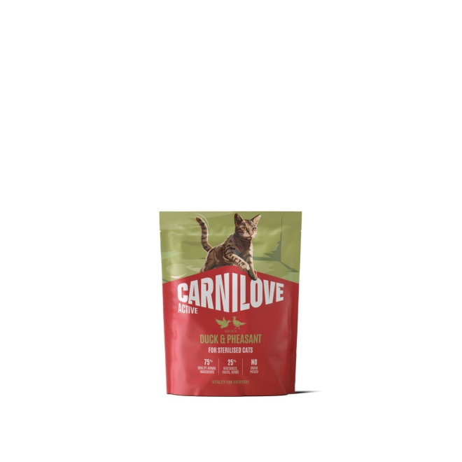Carnilove Cat Adult Sterilised Active Duck & Pheasant (400 g)