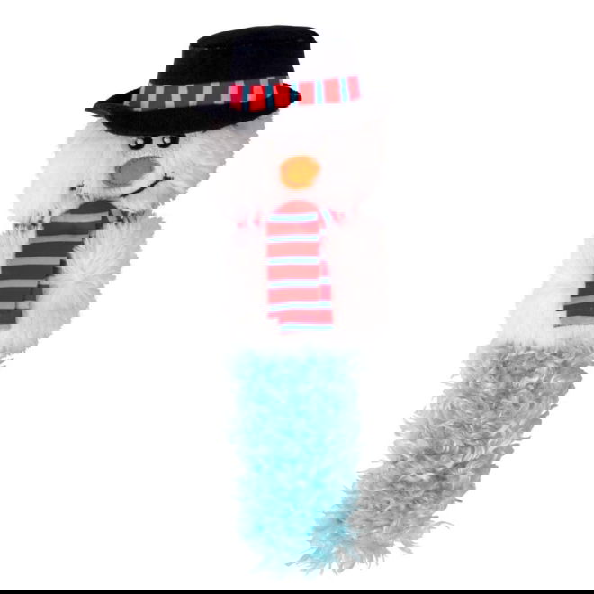 Kong Holiday Kickeroo Julefigur Katteleke Snømann eller Reinsdyr