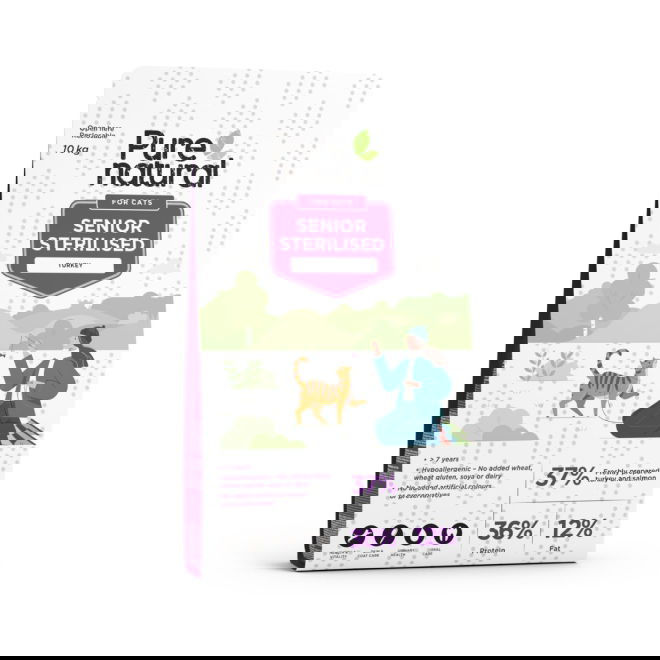 Purenatural Cat Senior Turkey (10 kg)