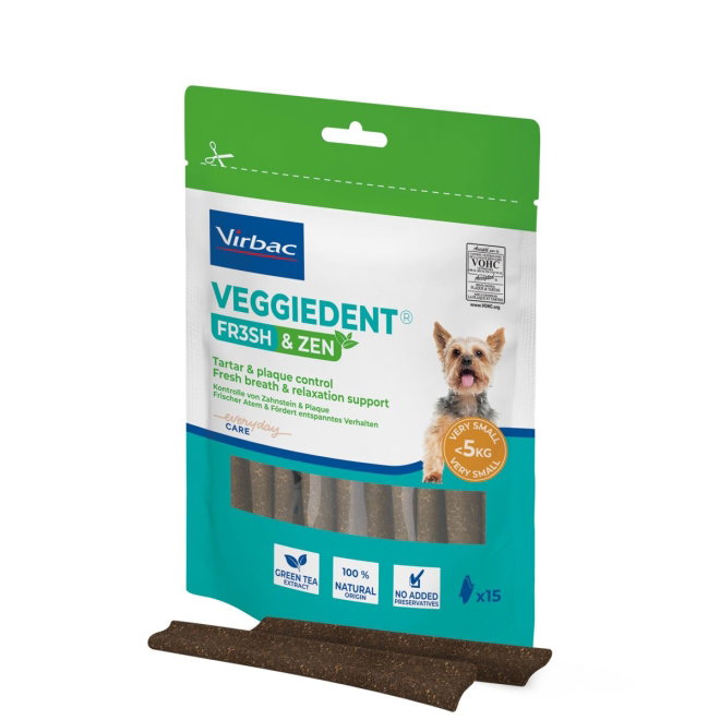 Virbac VeggieDent Fr3sh XS 15-pk