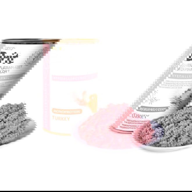 Brit Veterinary Diet for dogs Hypoallergenic Monoprotein Turkey 400g
