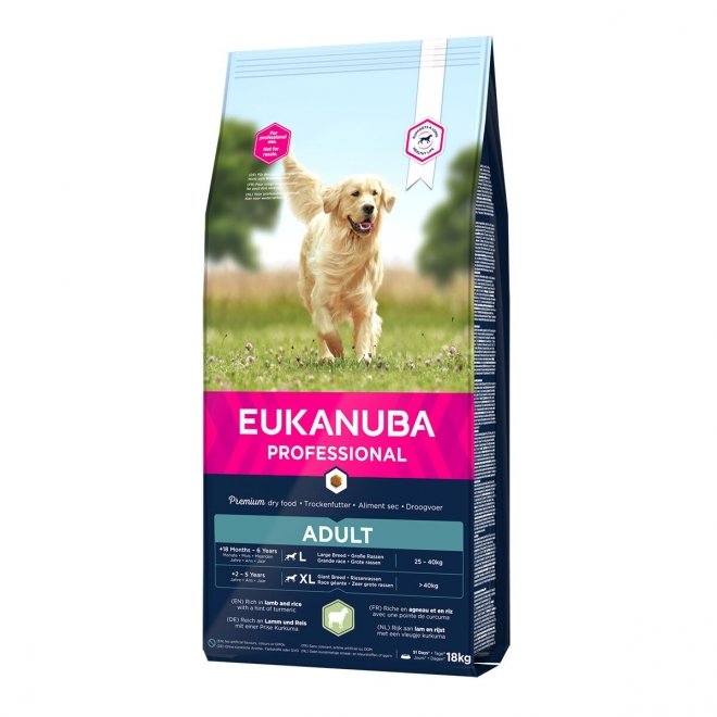 Eukanuba 18kg large clearance breed