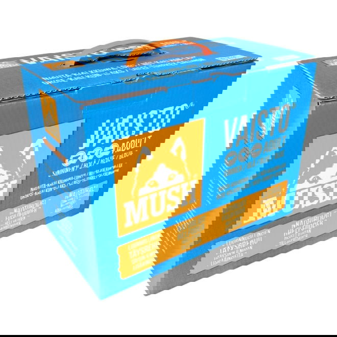 Mush Vaisto Storfe, Kalkun og Laks (10 kg)