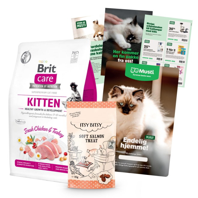 Kattungepakke Brit Care Grain Free Kitten Healthy Growth & Development