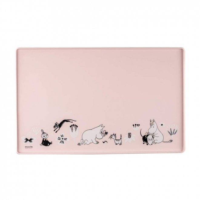 Moomin For Pets silikonunderlag beige (48 x 30 cm)