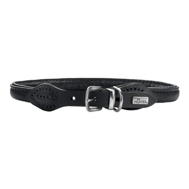 Hunter Halsb&aring;nd Round & Soft Black