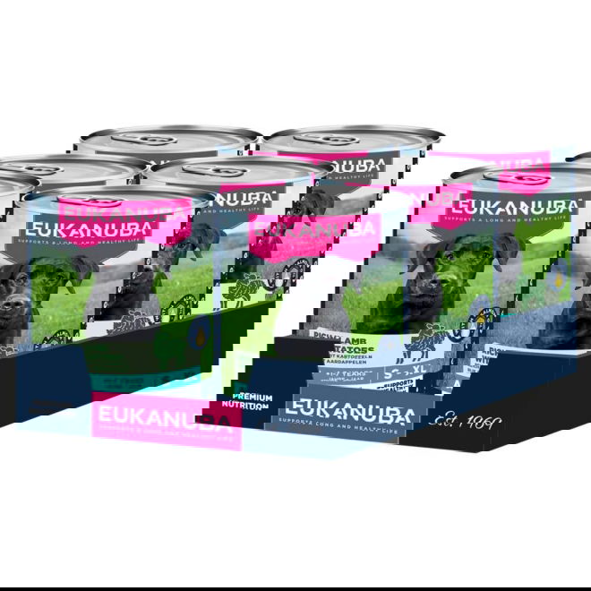 Eukanuba Dog Wet Adult Lamb with Potatoes 400gr