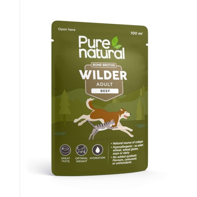 Purenatural Wilder Bone Broths Storfe 100ml
