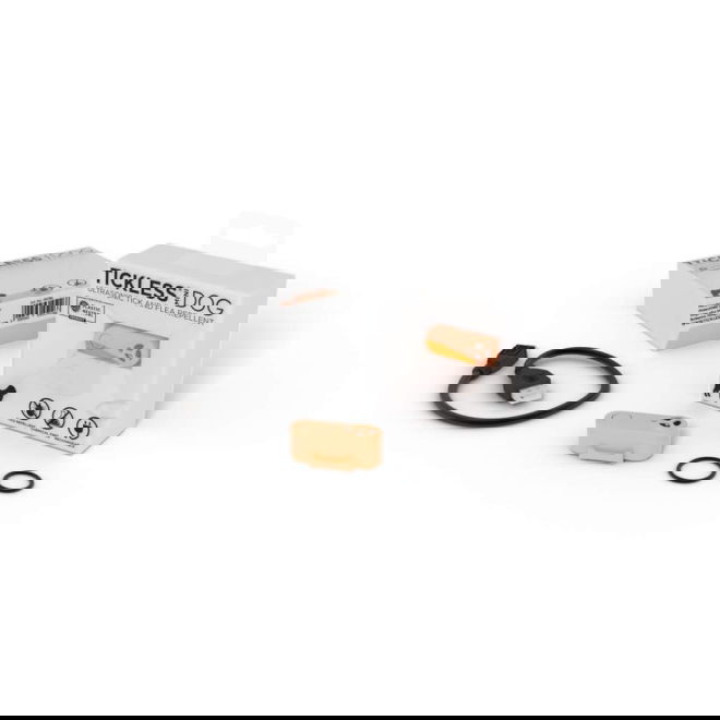 Tickless Mini Dog Elektronisk Fl&aring;ttavviser (Oransje)