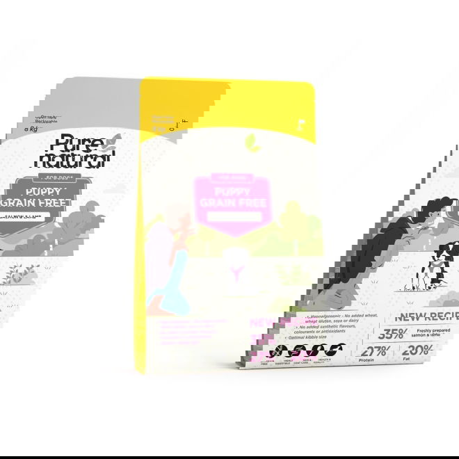 Purenatural Dog Puppy GF Salmon & Lamb (8 kg)