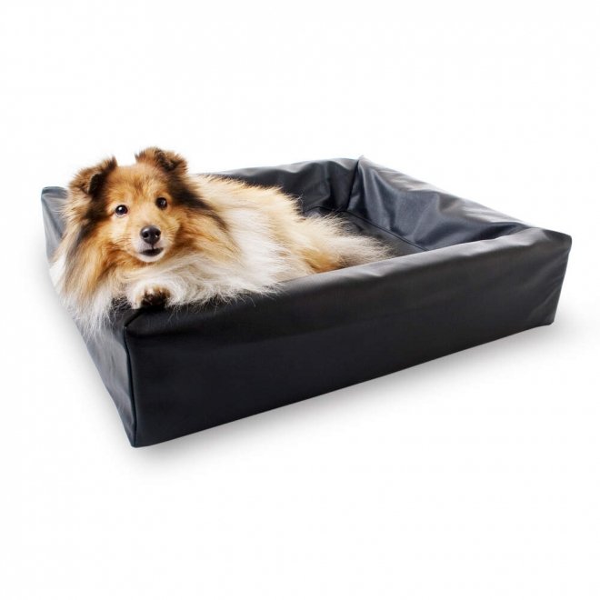 Bia Bed Original Hundeseng Sort (70x60x15 cm)