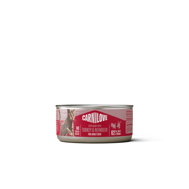 Carnilove Cat Adult Turkey & Reindeer Pat&eacute; 100 g