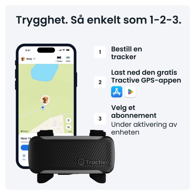 Tractive DOG 6 XL GPS Dog Collar & Health Monitor