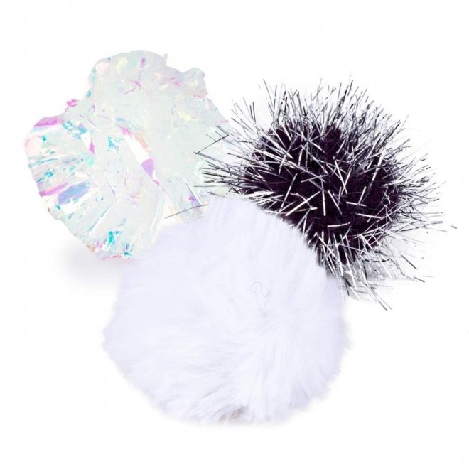 Little&Bigger PurePurr Glitter Mix Baller 3-pack