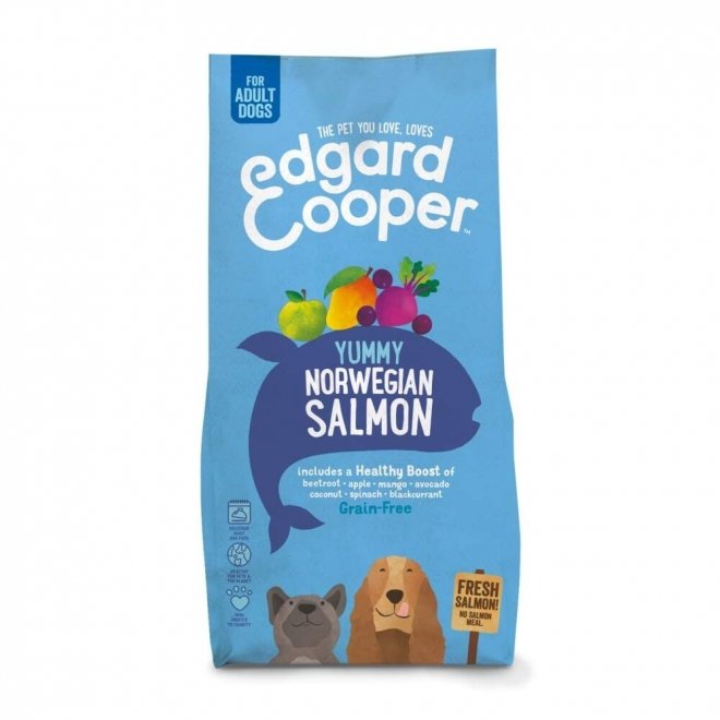 Edgard & Cooper Dog Adult Grain-Free Laks (7 kg)