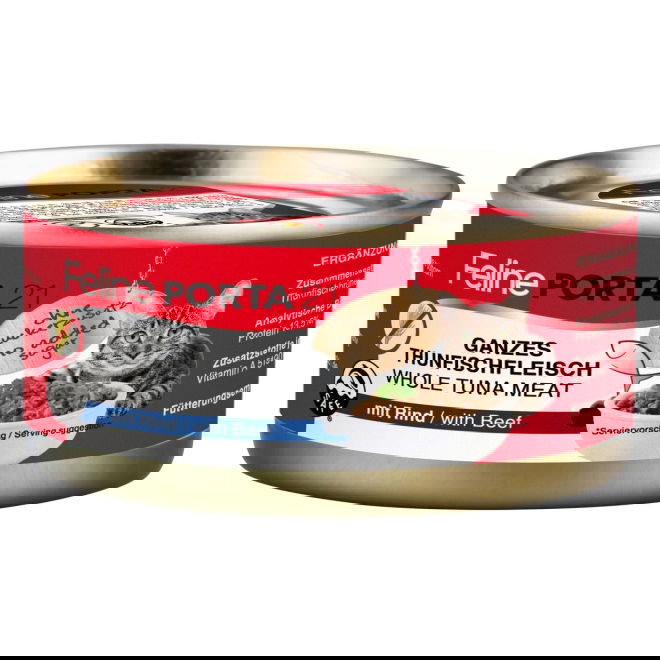 Feline Porta 21 Cat Adult Tuna with Beef (156 g)