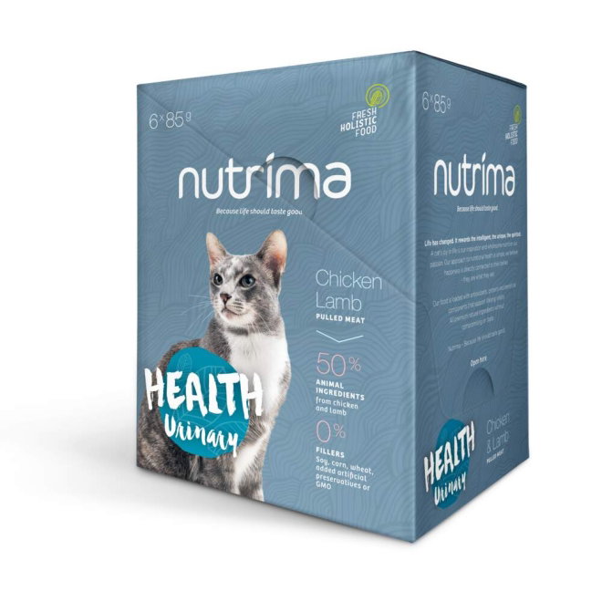 Nutrima Cat Adult Health Urinary Chicken & Lamb 85 g