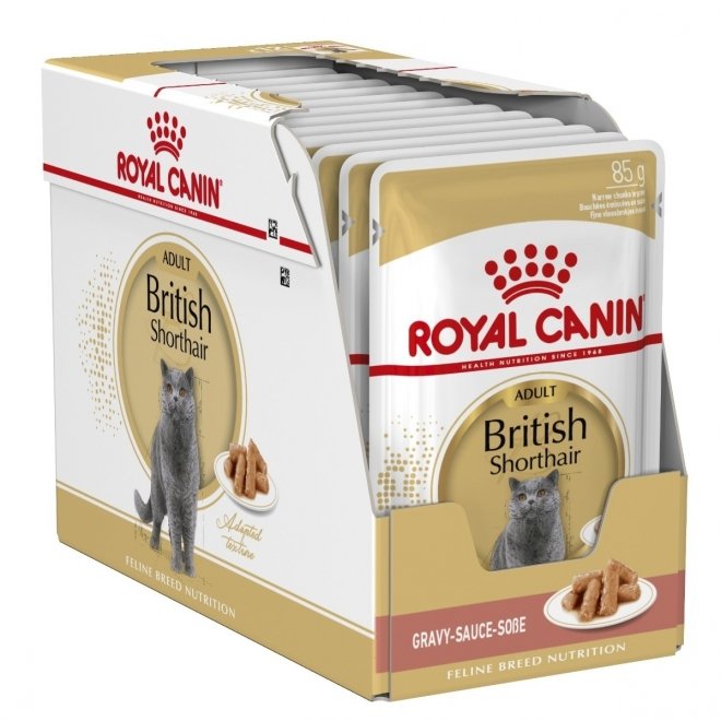 Royal Canin British Shorthair Adult Gravy våtfôr til katt