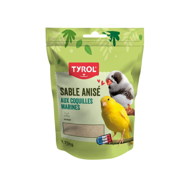 Tyrol Skjellsand med Anisfr&oslash; 1,15 kg
