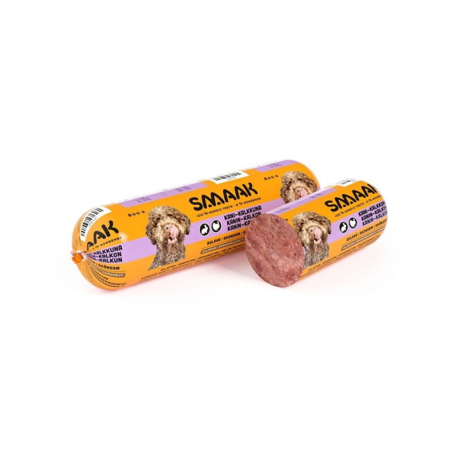 SMAAK Dog Sausage Kanin Kalkun 800g