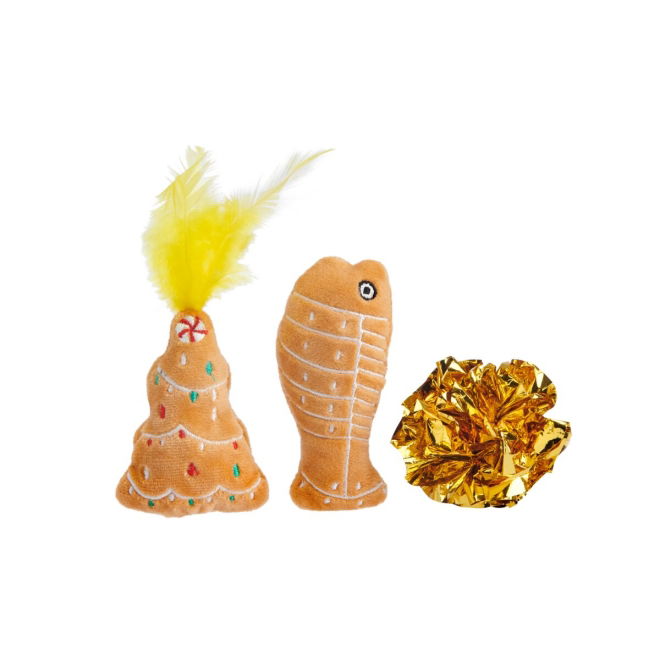 Little&Bigger Seasons Classics Pepperkakefigurer & Ball 3-pk