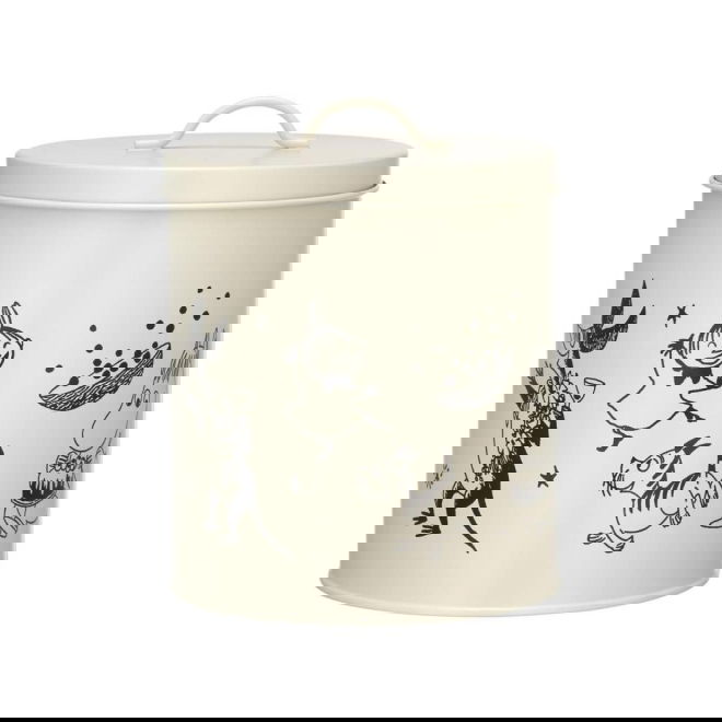 Moomin for Pets Moomin 80 år Oppbevaringsboks for Hund & Katt (Ø 16cm h. 19cm)