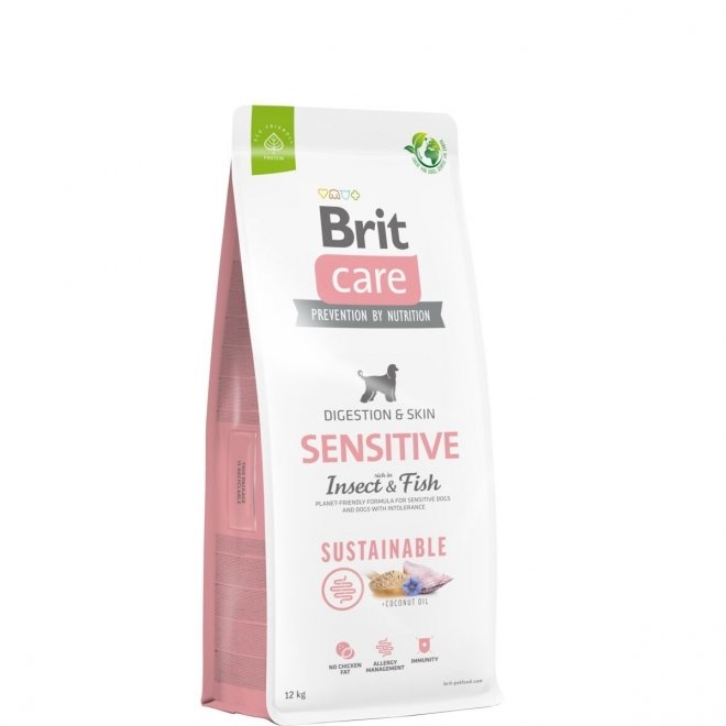 Brit Care Dog  Sustainable Adult Sensitive Insect & Fish (12 kg)