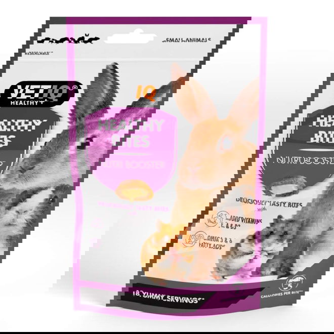 VetIQ Healthy Bites Nutri Care for Sm&aring;dyr, 30 g