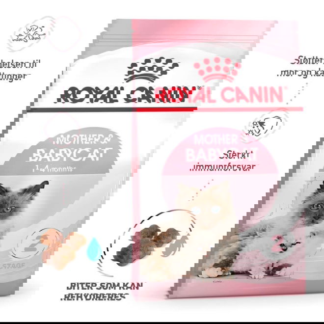 Royal Canin Mother & Babycat tørrfôr til katt og kattunge