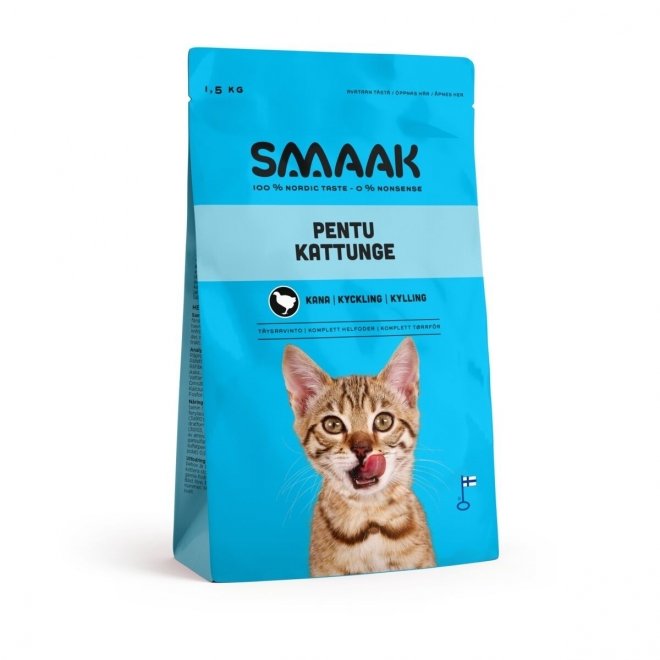 SMAAK Cat Kitten Chicken (1,5 kg)