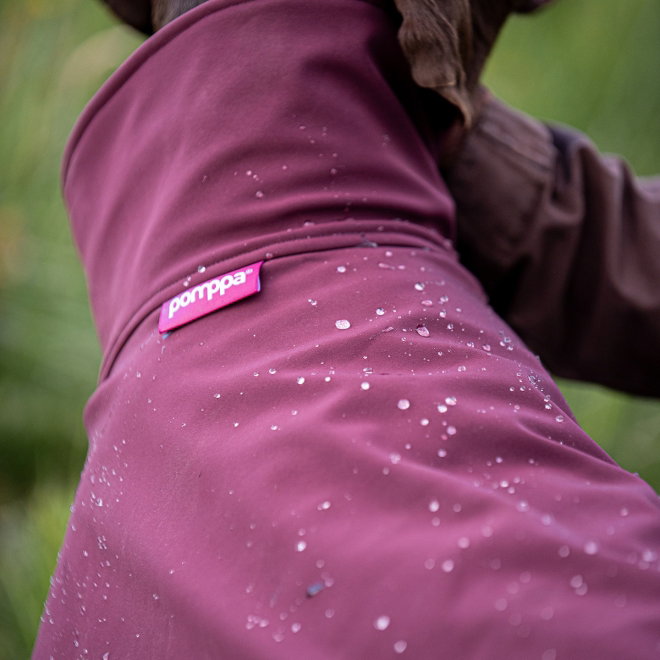 Sportti Pomppa Regndekken Maroon
