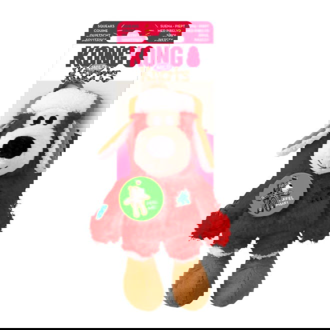 Kong Holiday Wild Knots Julehund S/M