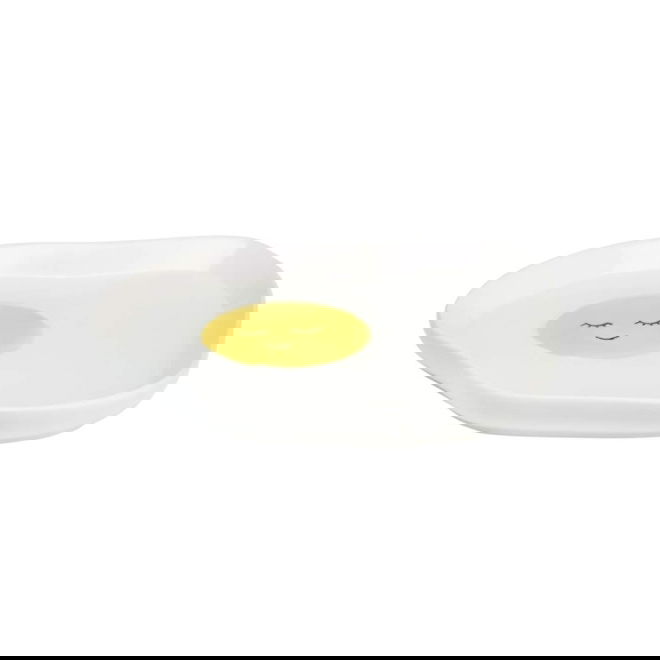 Little&Bigger Breakfast Club ceramic sunny stekt egg matsk&aring;l