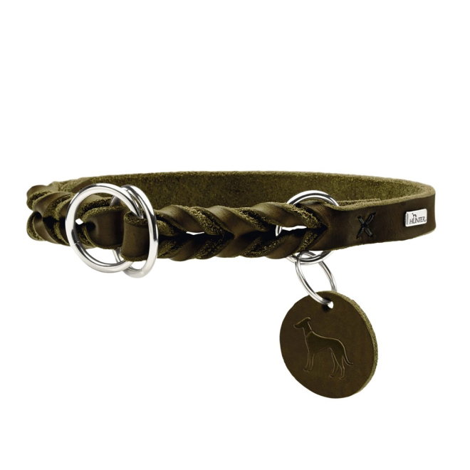 Hunter training collar Solid Education Olive Green