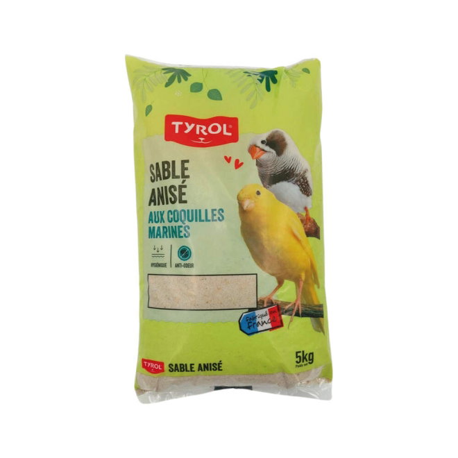 Tyrol Skjellsand med Anisfr&oslash; 5kg