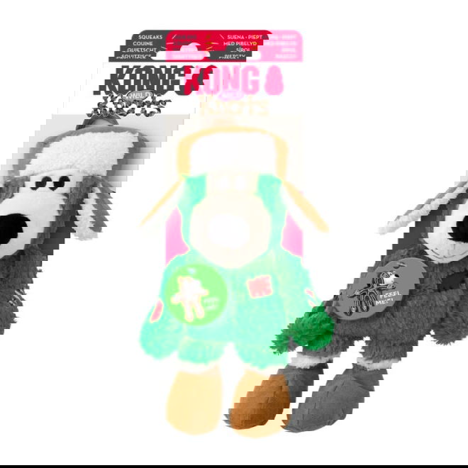 Kong Holiday Wild Knots Julehund S/M