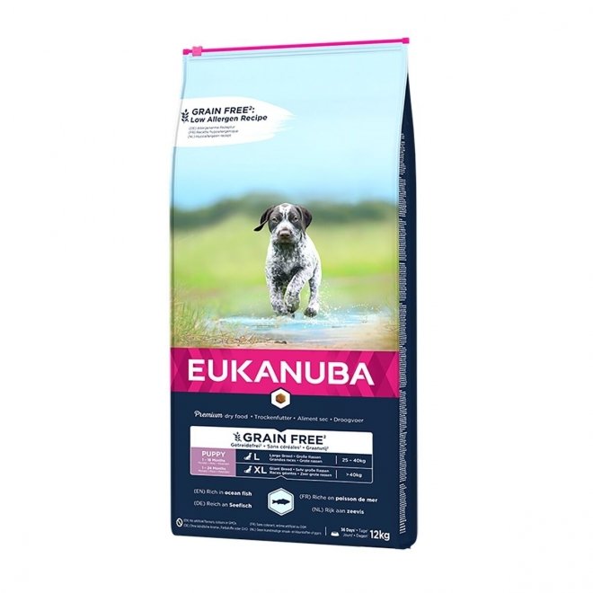 Eukanuba Grain Free Puppy Large & Extra Large Breed Ocean Fish